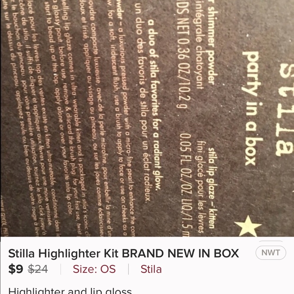 Stila Highlight Box